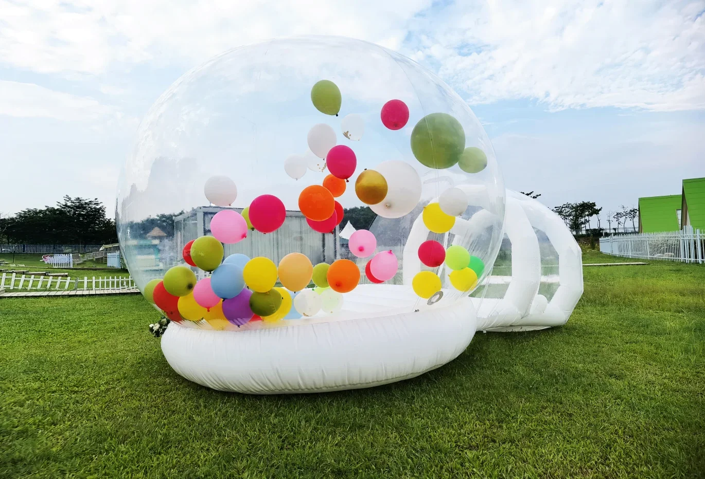 Castle Inflatable Balloon Bubble House With Blower Trampoline Garden Inflatable Bubble House