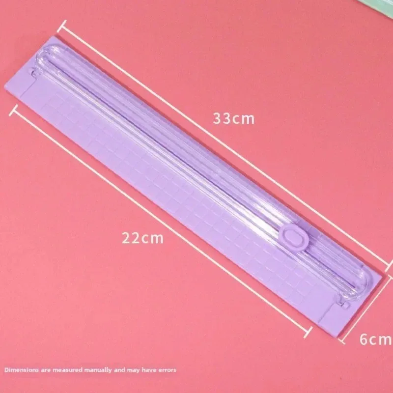 ماكينة تشذيب الورق A3A4 خفيفة الوزن مقاس A3 ماكينة قطع الورق ثنائية الاتجاه مع مسطرة قابلة للسحب للاستخدام في المدرسة والمنزل والمكتب