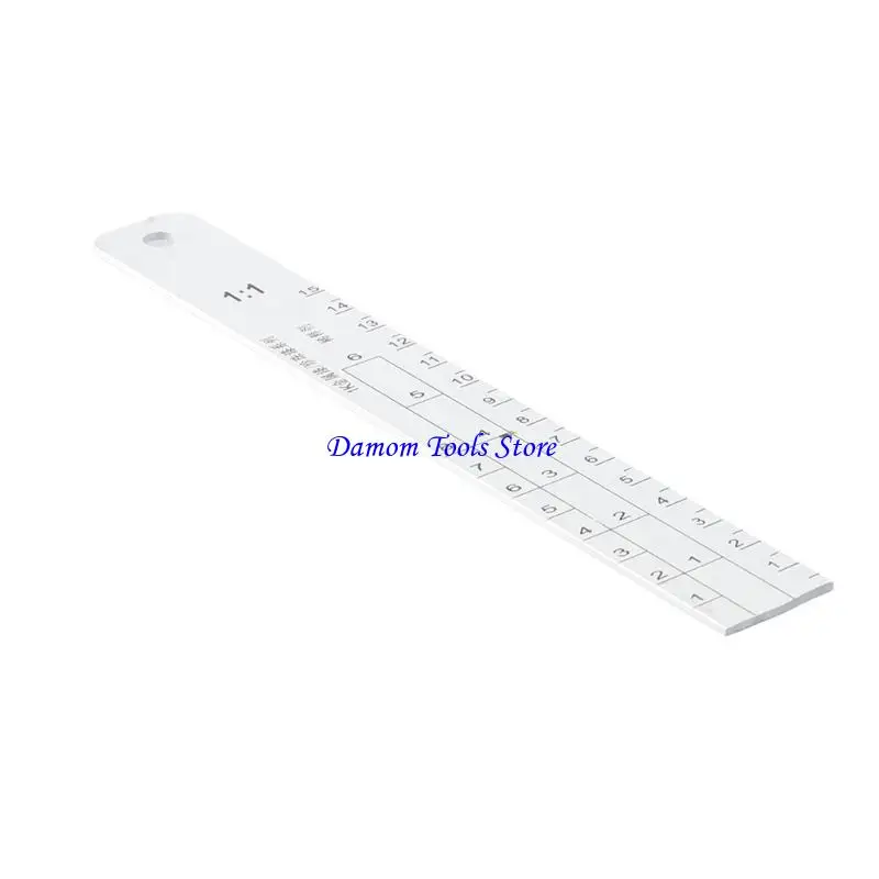 57BE Auto Paint Mixing Gauge for Car Paint Paint Paint Tool أداة قياس للمركبات