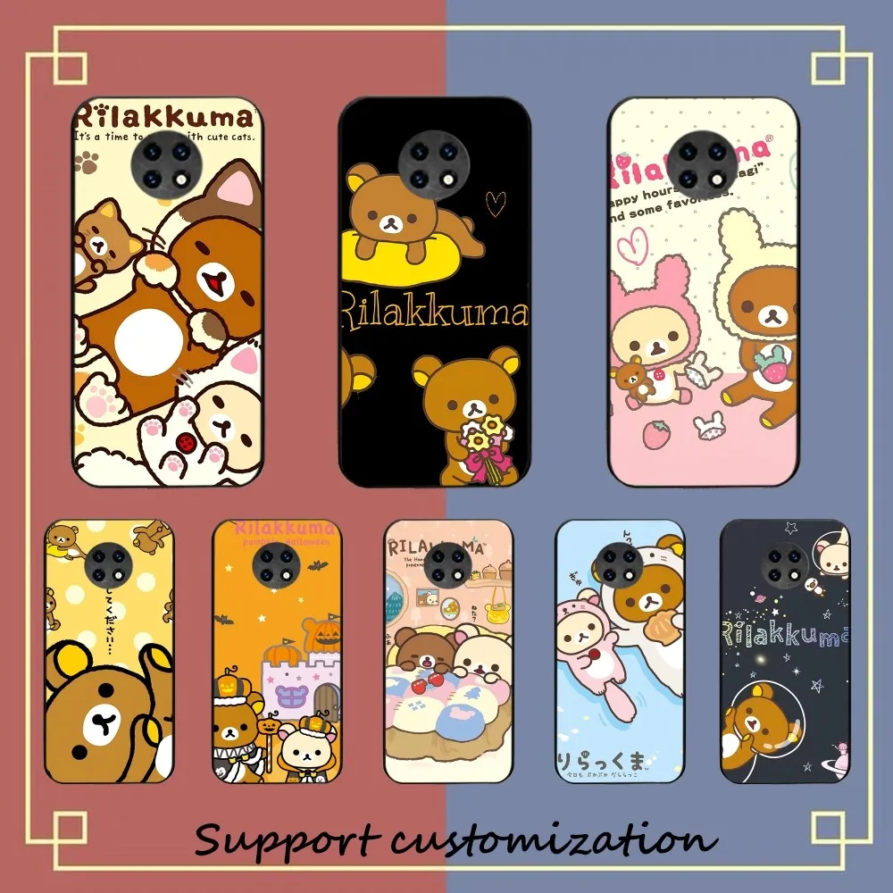 Cute Cartoon R-Rilakkuma Phone Case For Redmi Note 4 X 5 A 6 7 8 T 9 9S 10 11 11S 11Epro Poco M3 pro