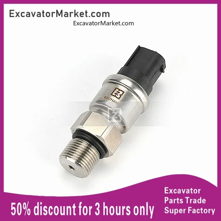 Excavator Spare Kobelco SK Excavator Pressure Sensor/High Pressure SK200-6e 230 Pressure Sensing Alarm Kz Brand