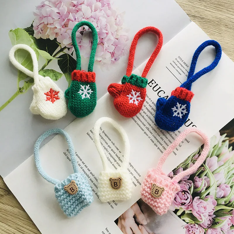 

Zsiga Movable Doll Clothing Accessories Bag Personality Creative Cute Glove Bag Simple and Versatile Solid Color Messenger Bag