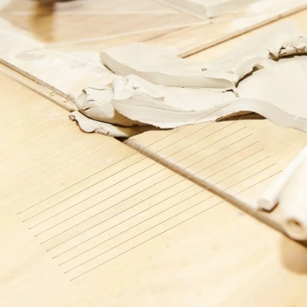 

20Pcs Copper Wire Clay Rods Flexible 1mm Diameter Sculpture Supports Pottery Crafting Supplies Crafting Rods