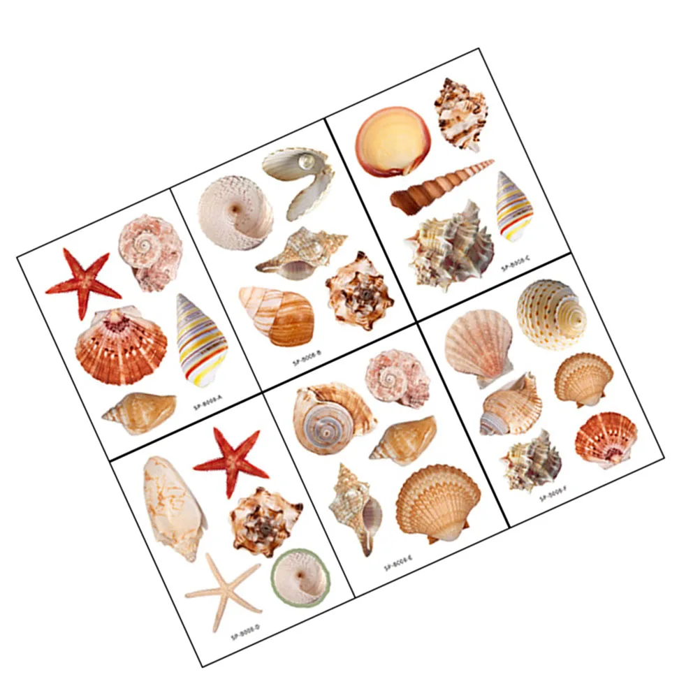

Non Slip Bathtub Stickers Shell Pattern Floor Decals Kids Bathroom Decor Self Adhesive Safety Bath Mat for Showers Pools