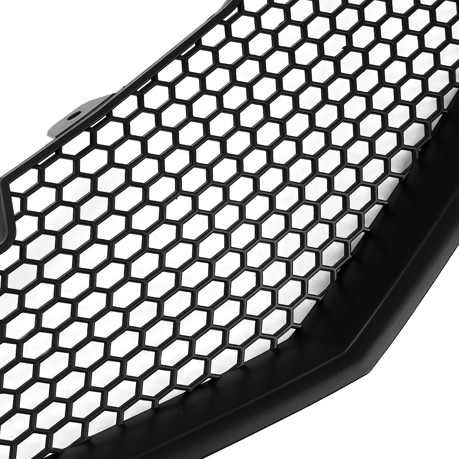 

Upper Bumper Hood Mesh Grid Front Grille Racing Grill For 2003-2005 Honda Accord CL7 Euro R Acura TSX