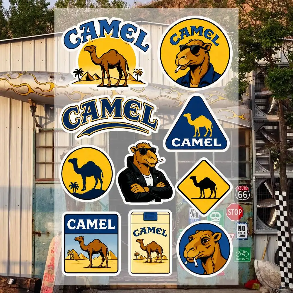 CA-mel 2 Aesthetic Graffiti Waterproof PVC Stickers for Car Motorcycle Skateboard Helmet Notebook