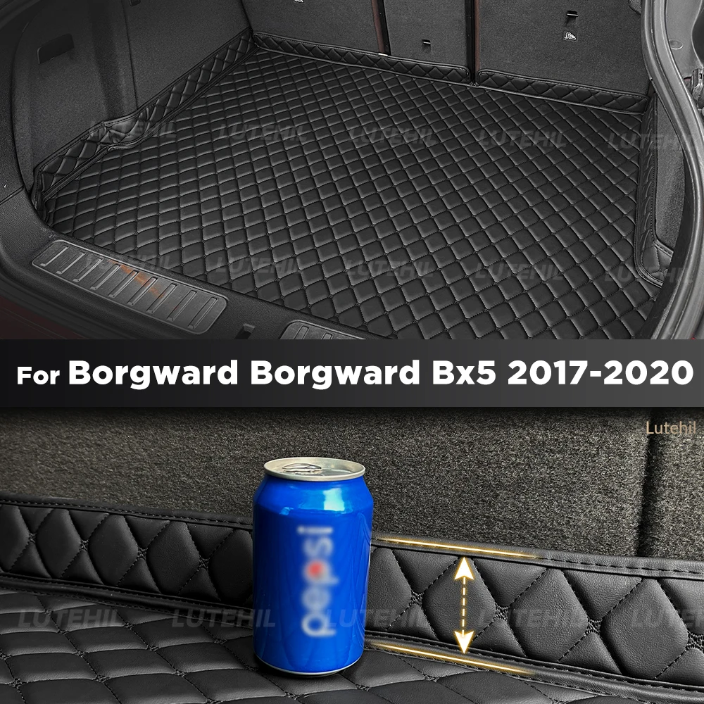 

Для Borgward Borgward Bx5 2017-2020 автомобильный коврик в багажник автомобильный багажник защитная накладка аксессуары для интерьера