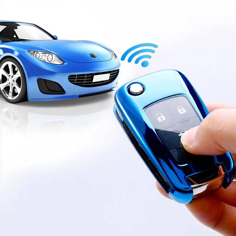 حافظة مفاتيح السيارة من البولي يوريثان سلسلة مفاتيح لسيارة شيفروليه كروز أفيو تراكس ماليبو كابتيفا لبويك أوبل فوكسهول أسترا كورسا إنسيجنيا موكا