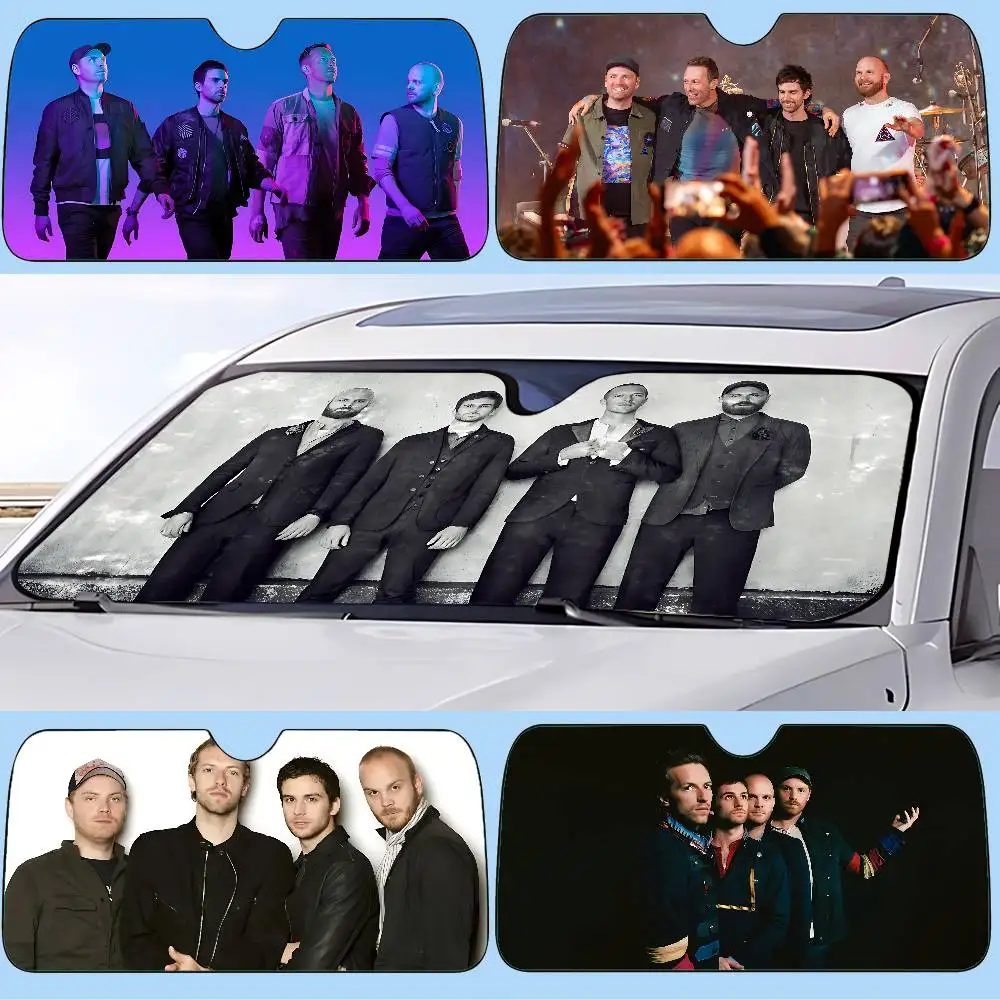 

C-Coldplay Car Sunshade Curtains Sunshade Car Window Windscreen Cover Sun Shade Auto Sun Visor Car-covers