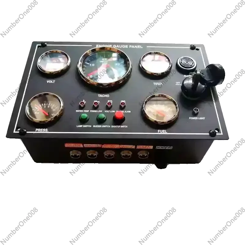 

Панель управления дизельным двигателем, панель приборов, водонепроницаемая панель управления для лодок, морская панель приборов