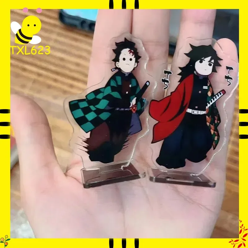 Dämonentöter Anime Acryc S Trägermodell - Dämonentöter: Kimetsu no Yaiba Kamado Tanjiro & Tomioka Giyuu Schreibtischdekorationen für Anime-Fans