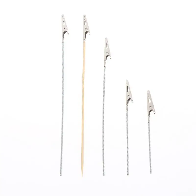10Pcs/pack Wood Metal Painting Stand Alligator Clip Stick Modeling Tool For Airbrush Model 2x85/2x100/2x150/2x180/2.5x180mm view 6