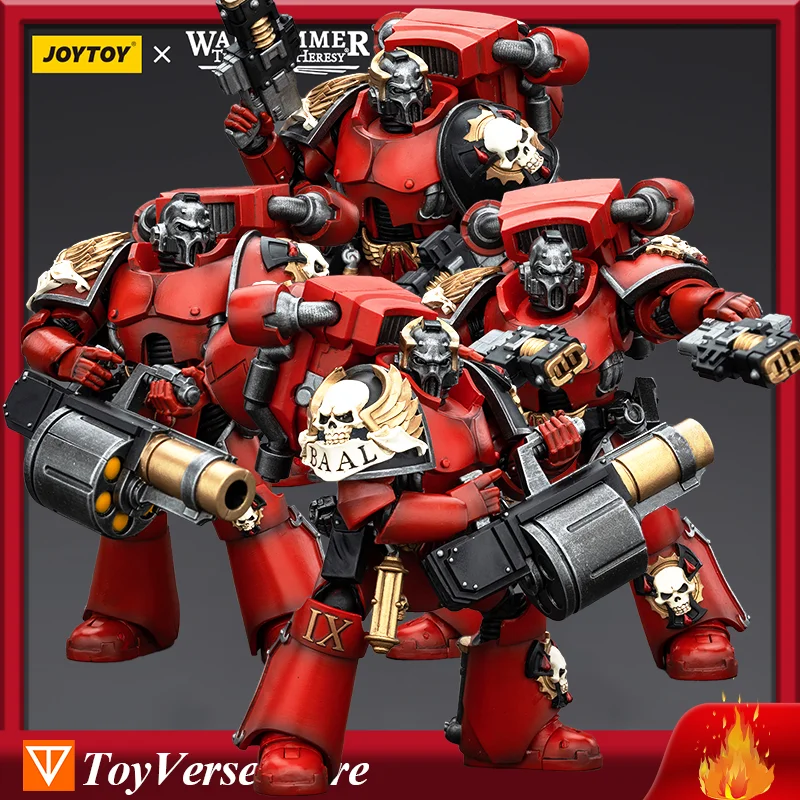 [IN STOCK] JOYTOY Warhammer 30k 1/18 Action Figures Blood Angels Angel's Tears Squad Collections Figures