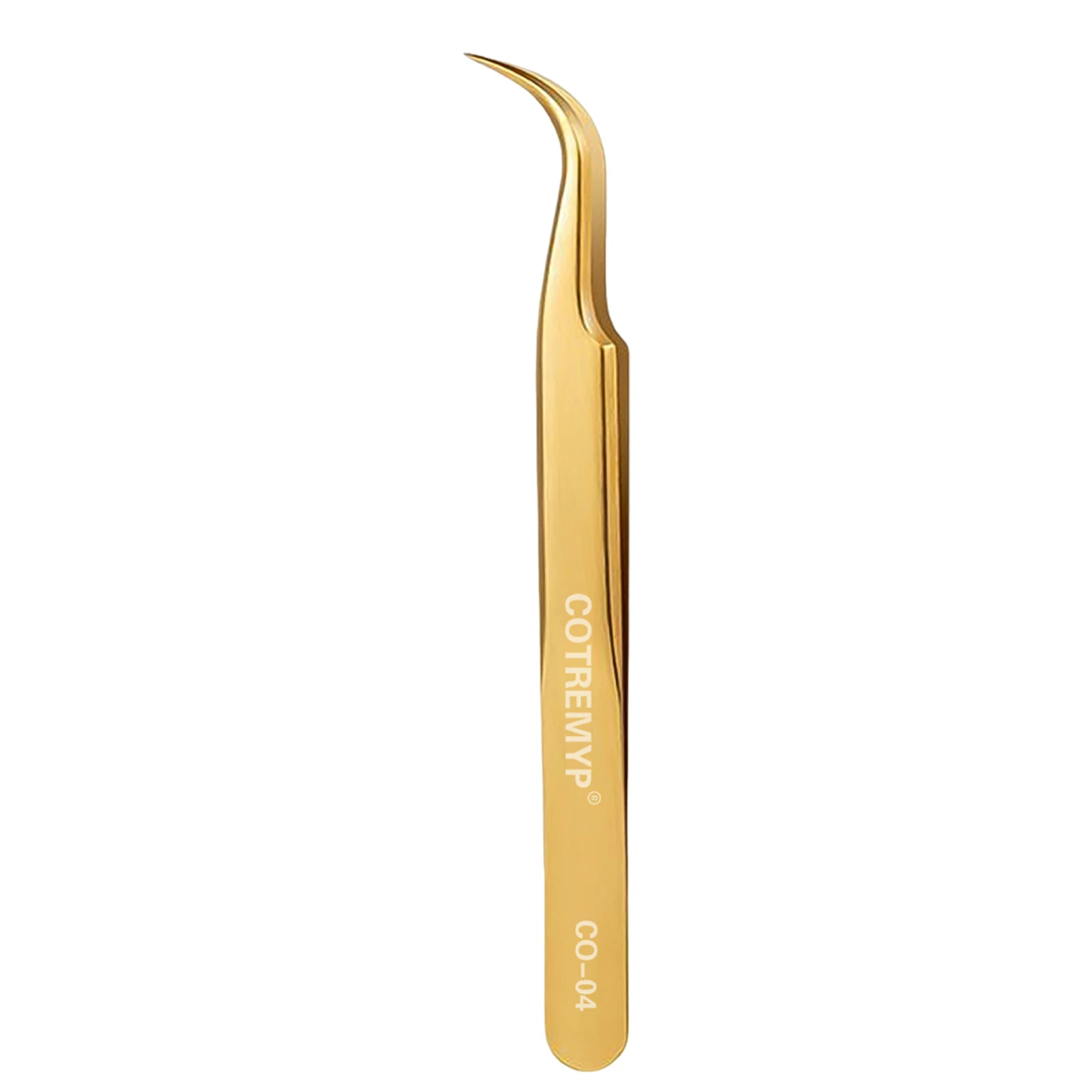 Präzisionspinzette für Wimpern, DIY Wimpernverlängerung, Applikator, Werkzeuge, Edelstahl, Haarentfernungspinzette, professionelles Make-up