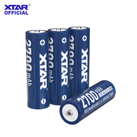 XTAR 1.5V AA 4300 CLR 2700mAh Rechargeable Li-ion Battery  Constant Voltage Output & Linear Discharge Smooth Performance