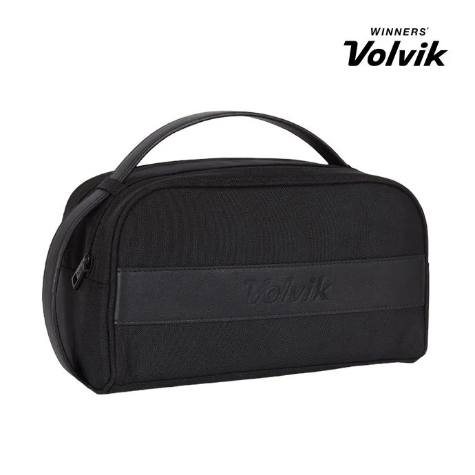 Volvic Vbep Zwei-Wege-Griff-Beutel mit zwei Reißverschlüssen