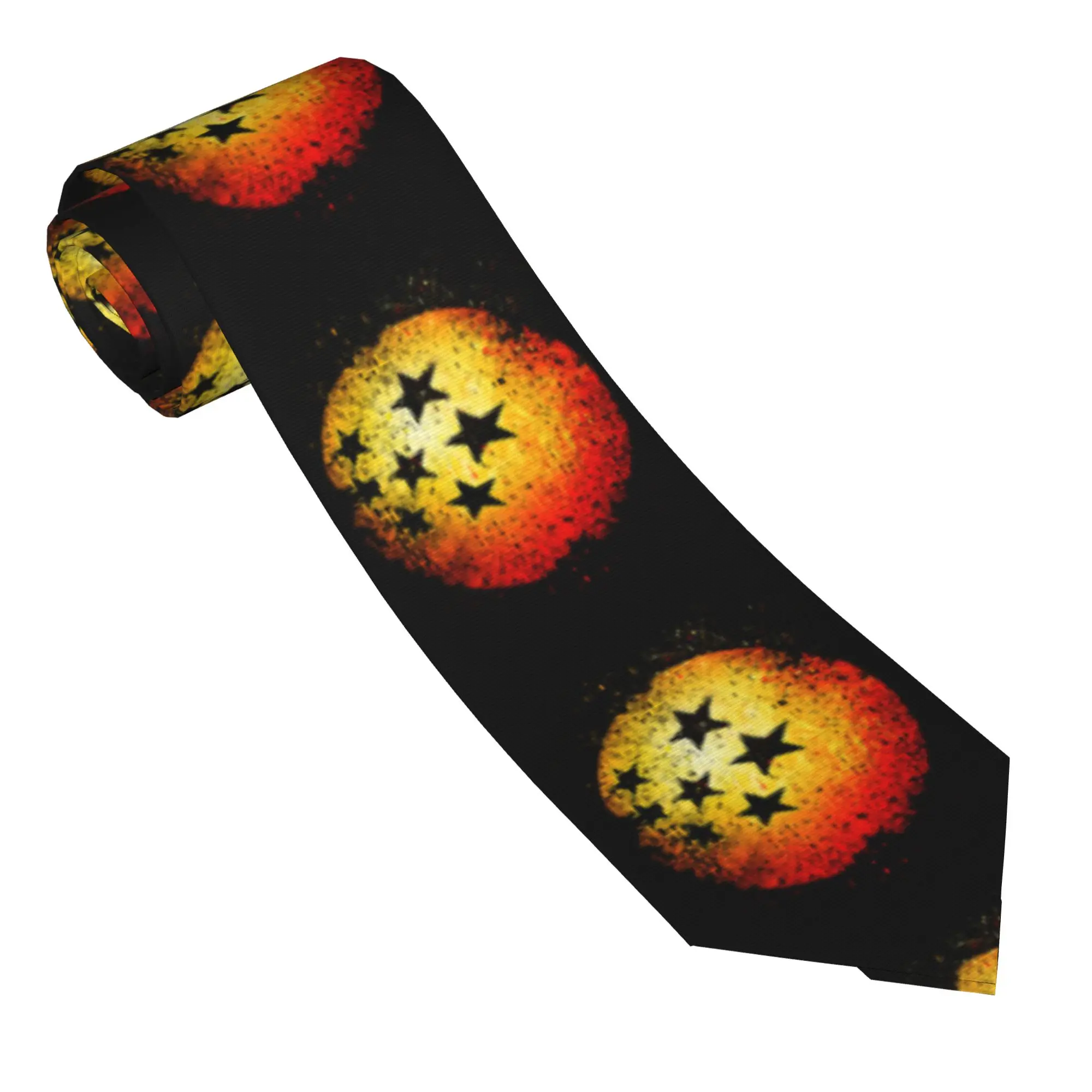 Neckties Dragon Super Saiyan Ball Z Unisex Silk Polyester 8 cm Narrow Neck Tie for Men Suits Accessories Cravat Wedding Business