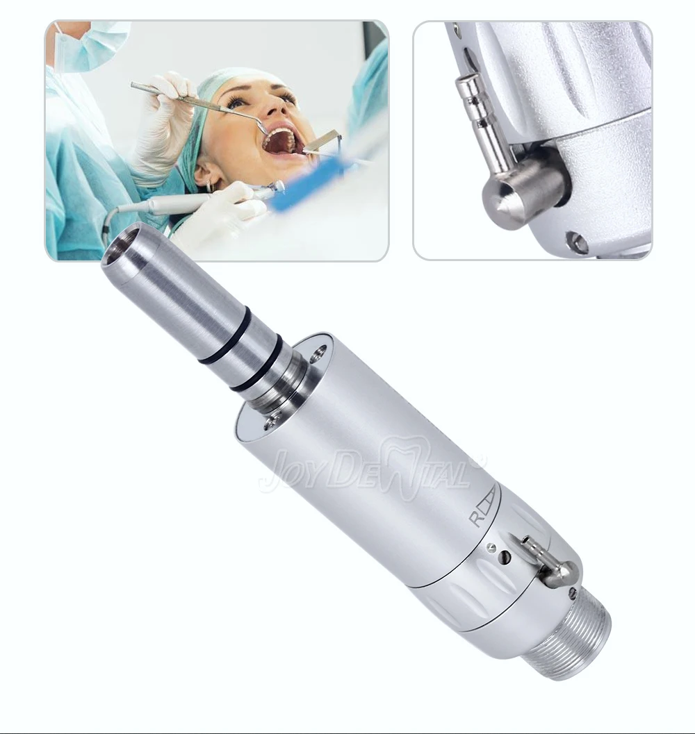 AZDENT Dental Niedrigdrehzahl-Handstück Gerades Handstück Winkelstück Passend für E-Typ Luftmotoren Zahnmedizinisches Instrument – Detail 31