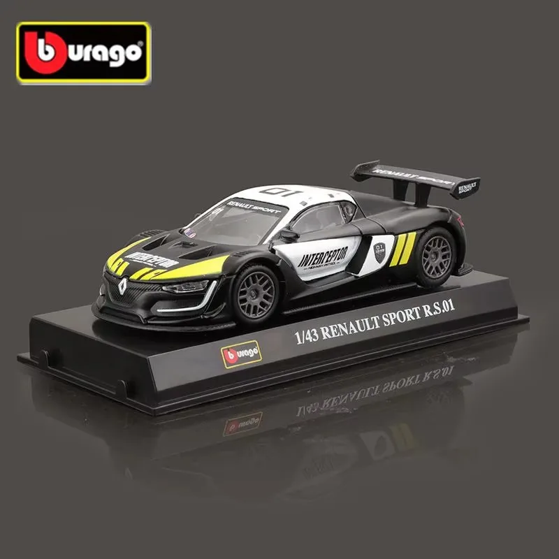 1/43 RENAULT Sport R.S.01 Alloy Sports Car Model Diecast Metal Racing Vehicle Car Model High Simulation Collection Kids Toy Gift