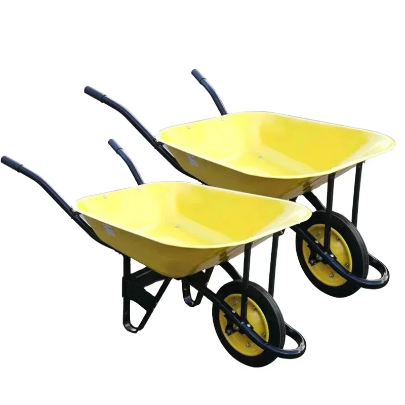 Good Quality Industrial Garden Heavy Duty Metal Wheel Barrow Construction Site Wheelbarrow