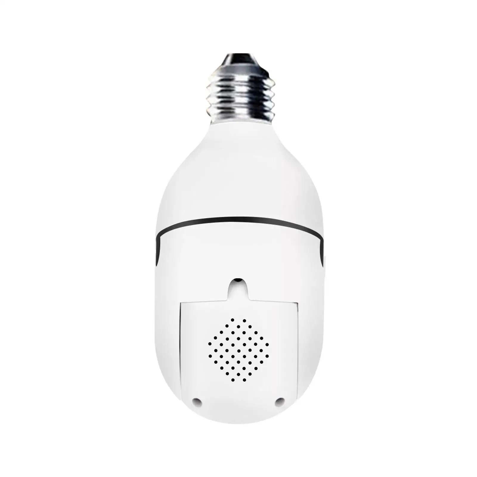 Light Bulb Security Camera Easy to Install Alarm E27 Socket Motion Detection Cloud TF Card Storage 360° Pan Tilt Security Camera