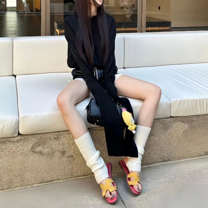 HKSH Herbst Neue frauen High Street Stilvolle Langarm Persönlichkeit Einfarbig Tasche Kordelzug Grundlegende Mit Kapuze Sweatshirt HK7632