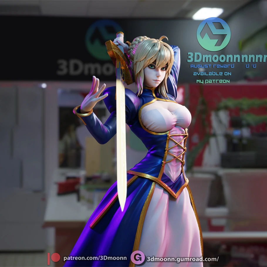 LinDeekin D270 Customized 3D Garage Kits Unpainted Figure GK Models White resin Unassembled Jigsaw puzzle of character models