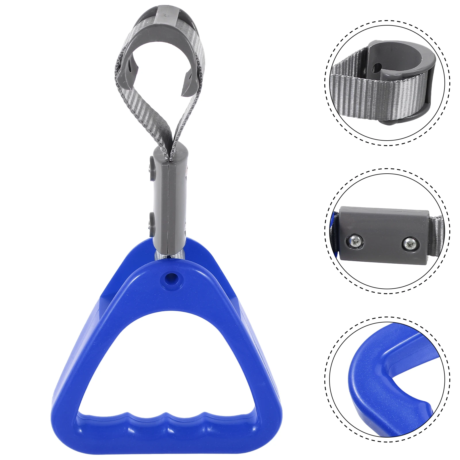 

Subway Handrail Ring Handle for Vehicle Wristband Bus Car Rings Plastic Triangle