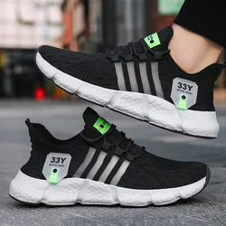 Męskie buty Oddychające klasyczne buty do biegania dla kobiet Lekkie wygodne buty z siateczki Slip On Walking Sneakers Unisex Tennis