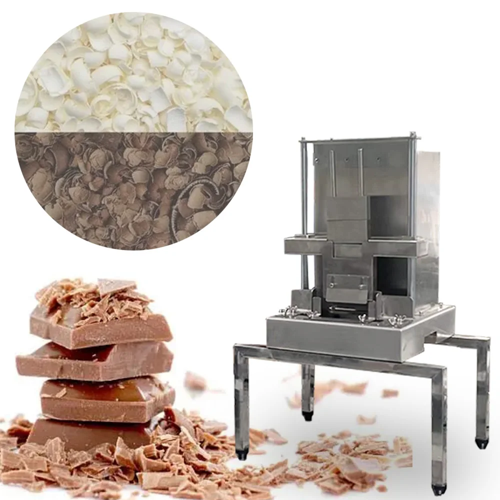 High Quality Chocolate Chips Slicing Crushing Machine Chocolate Shave Cutting Shaving Crushing Machine Crusher