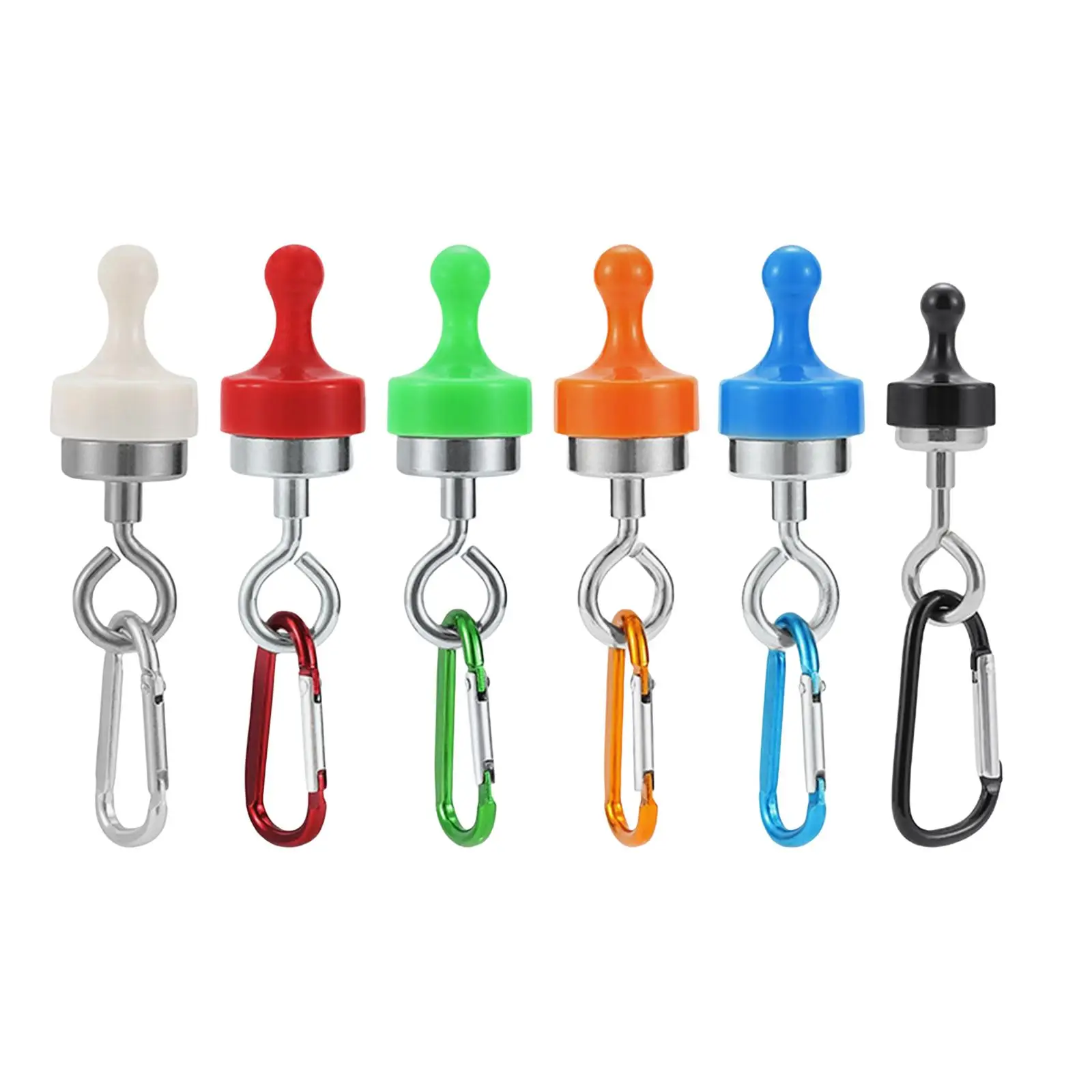 Outdoor Camping Tent Canopy Lights Magnetic Hook Hanging Buckle Tent Canopy Carabiner Magnet Hanger Camping Canopy Accessories