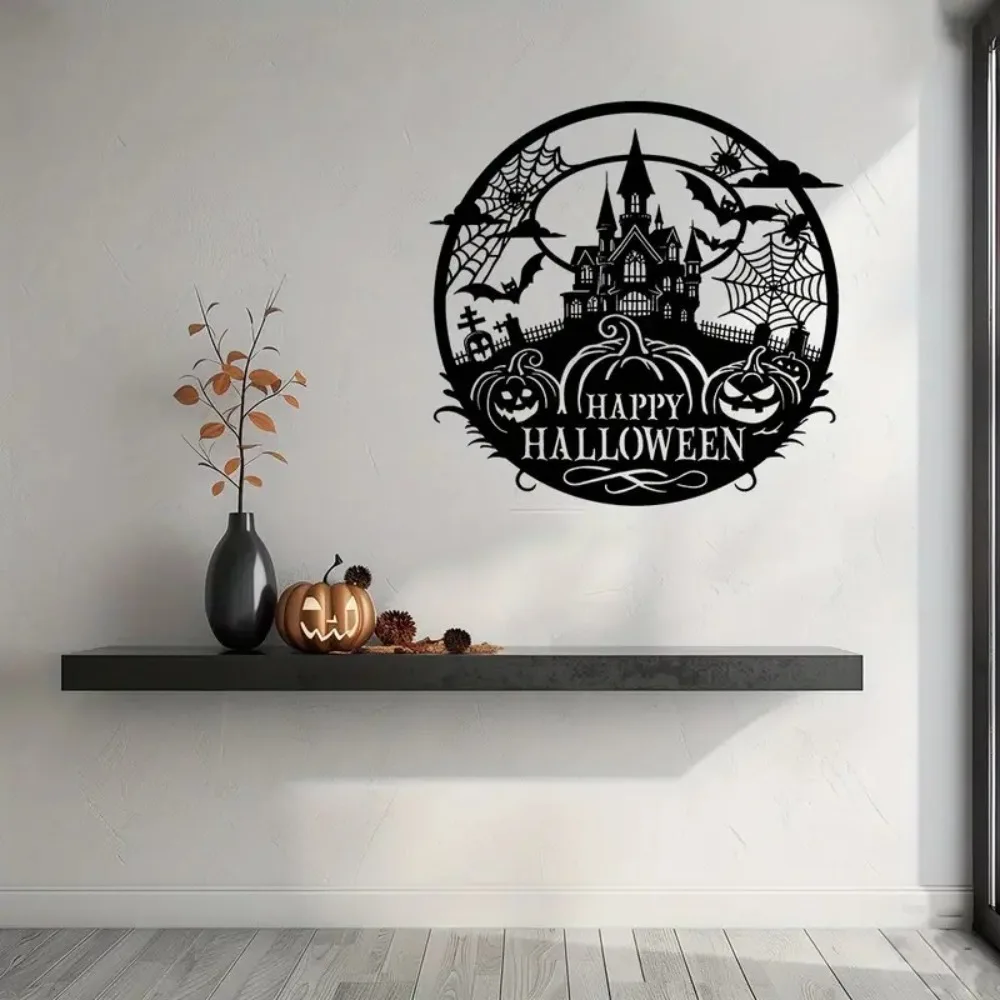 CIFbuy Ghost Haunted House Bat Gaming Mouse Pad Non-Slip Rubber Base Edge-Locked Laptop Desk Mat