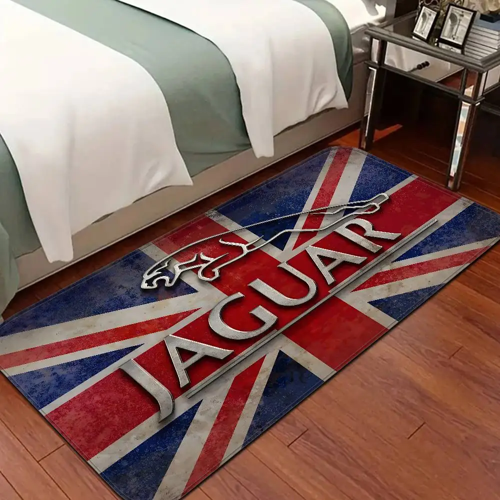 J-Jaguar-Car Logo Floor Mat Nordic Style Home Doormat Bathroom-Toilet Mats Bedroom Hotel Decor Mat