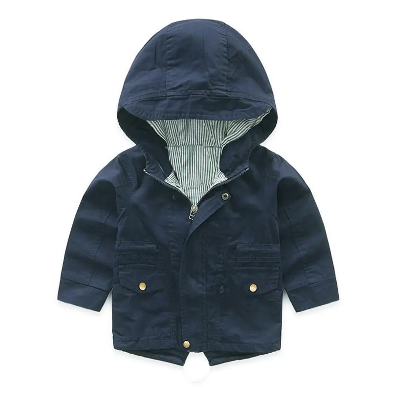V-TREE Spring Autumn Jacket For Girls Cartoon Boys Coat Hoody Children Outerwear Baby Windbreaker