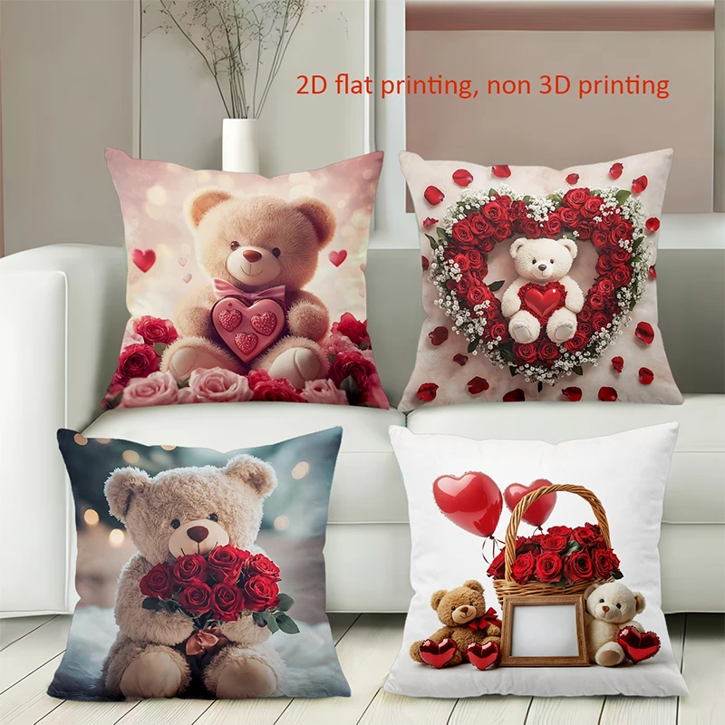 Teddy Bear Rose Hea…