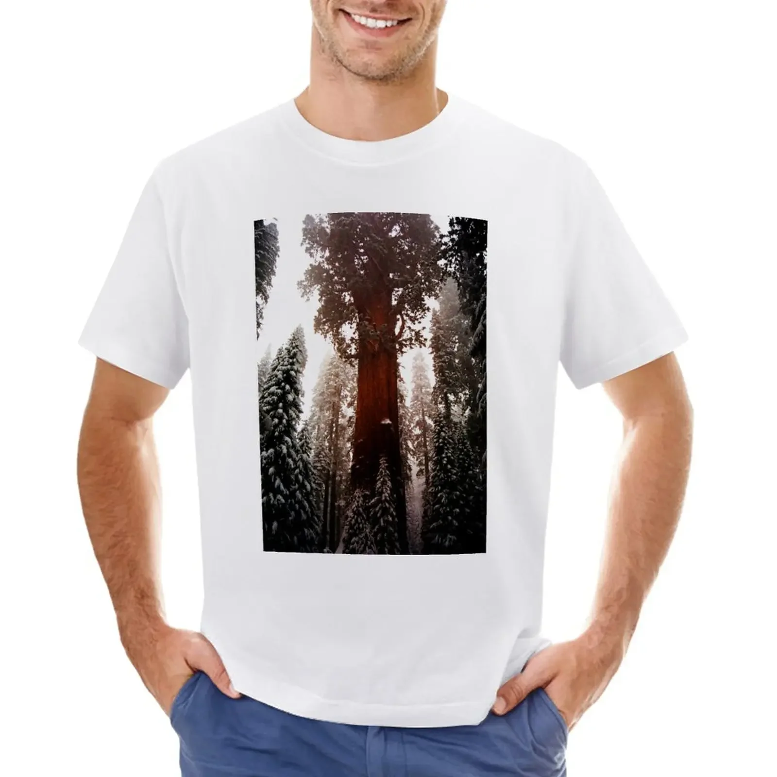 General Sherman Sequoia National Park California T-Shirt blacks aesthetic clothes summer tops t shirts men