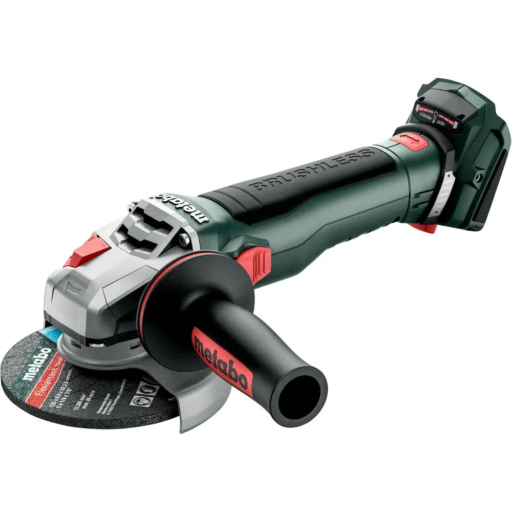 

18V 125mm Diameter Angle Grinder, 10,000 RPM, Brushless Motor, Quick Release, Compact and Powerful for Grinding and Metalworking