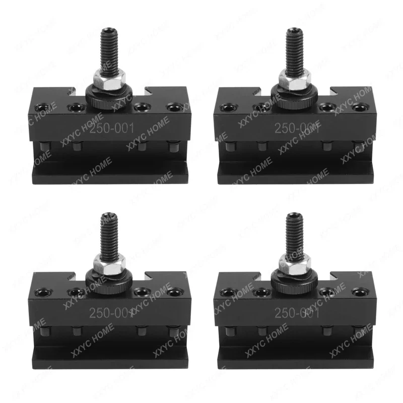 

4X 250-001 Cnc Lathe Tool Holder Quick Change Tool Post Cutter Holder Screw Kit