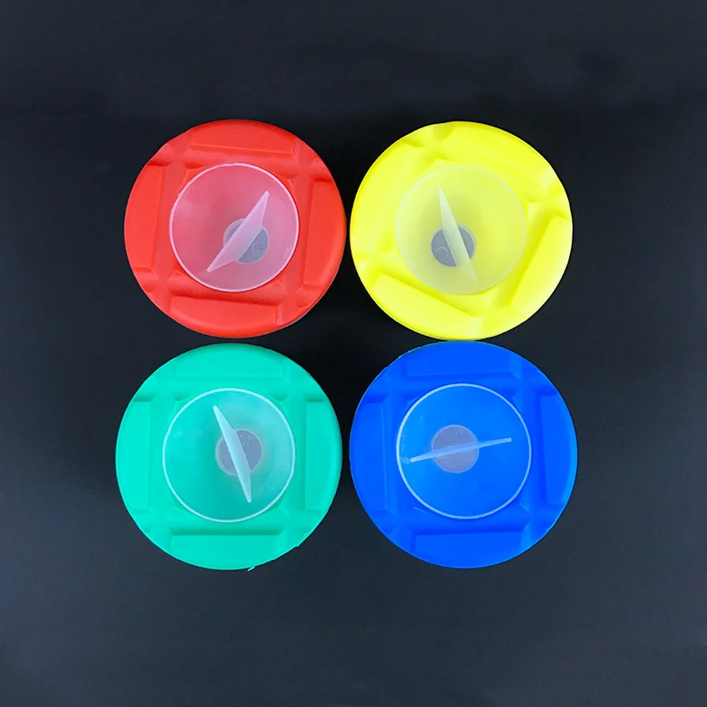 

4Pcs Painting Brush Set with Assorted Color Paint Cups Premium Bristles for Easy Grip Watercolor Drawing Beginners