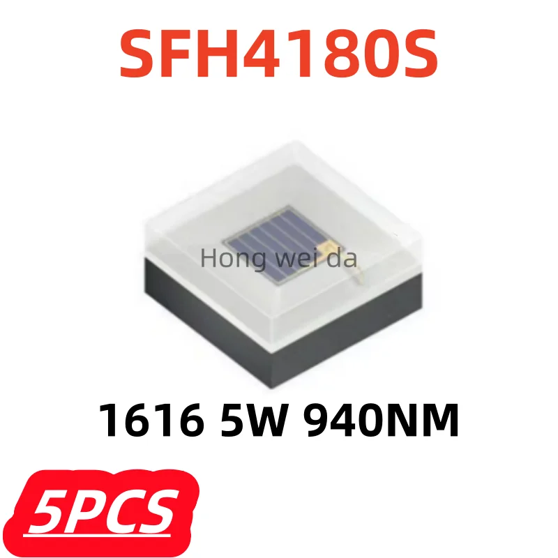 5Pcs/lot 100% New SFH4180S SFH 4180S 1616 940nm IR High Power Infrared Emitter LED
