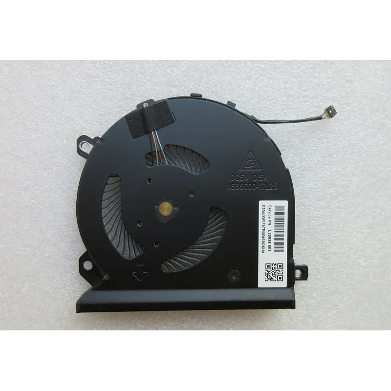 New Original laptop CPU cooling fan for HP EliteBook 1050 G1 HSN-Q11C ZBook Studio X360 G5 ns85 C00-17L24/17l2 5 L30938-001