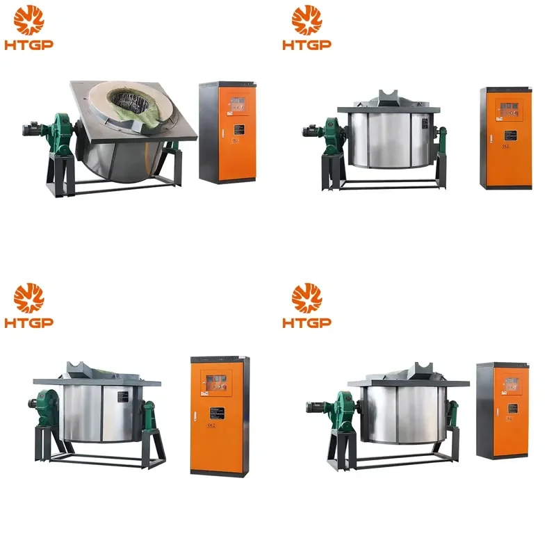 2026 Hot 100kg 250kg 1 Ton Aluminum Can Electromagnetic Crucible Furnace Machine Induction Metal Aluminium Melting Furnace