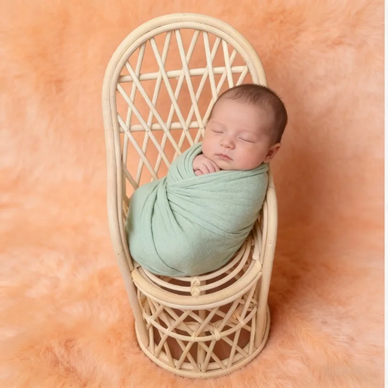 

Реквизит для записи роста новорожденных — 1 шт., вьетнамская скамейка из ротанга, практичная мебель для позирования, студийная съемка, фотография для ребенка