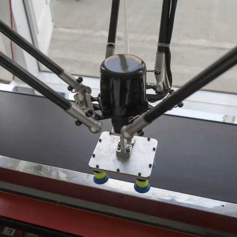Swing plate spider hand, parallel robot manipulator