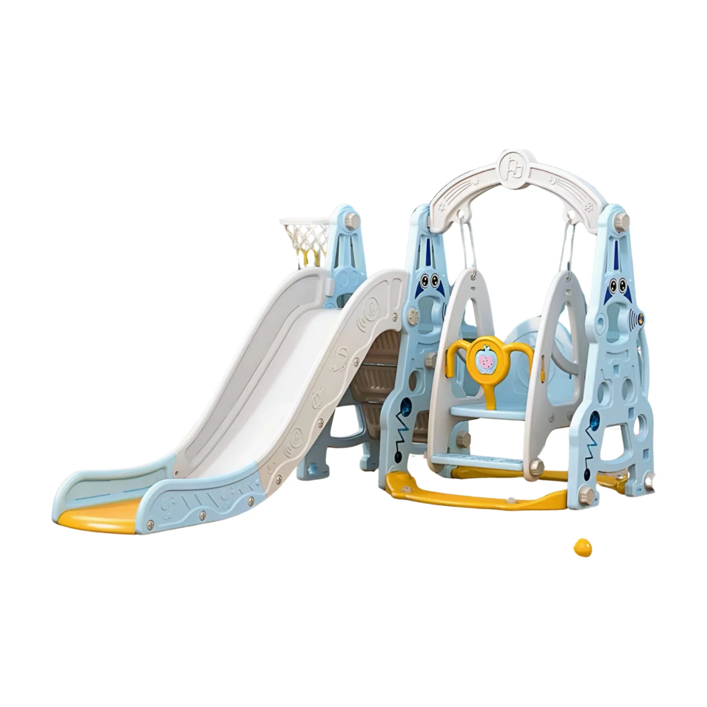 2026 Cheap Sample Factory Sale Indoor Slides With Swing 3 In 1 Kid Play Toys Home Slidepromote Sales