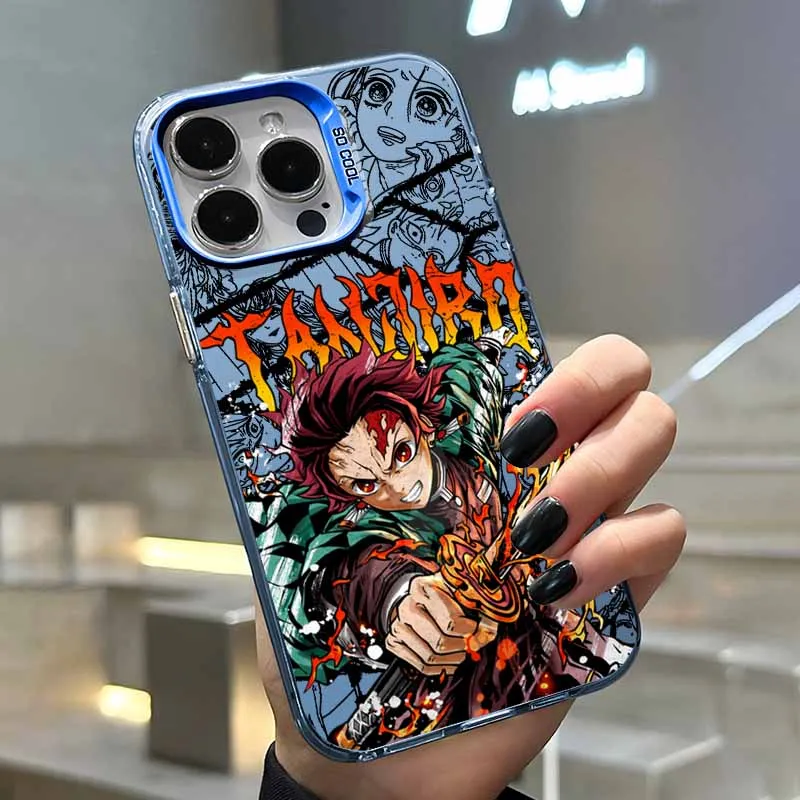 حار الدم أنيمي شيطان القاتل ل Xiaomi 15 15T 14 14T 13 13T 12 12T 11 Pro POCO X7 X6 X5 X3 F6 F5 NFC لينة الملونة جراب هاتف