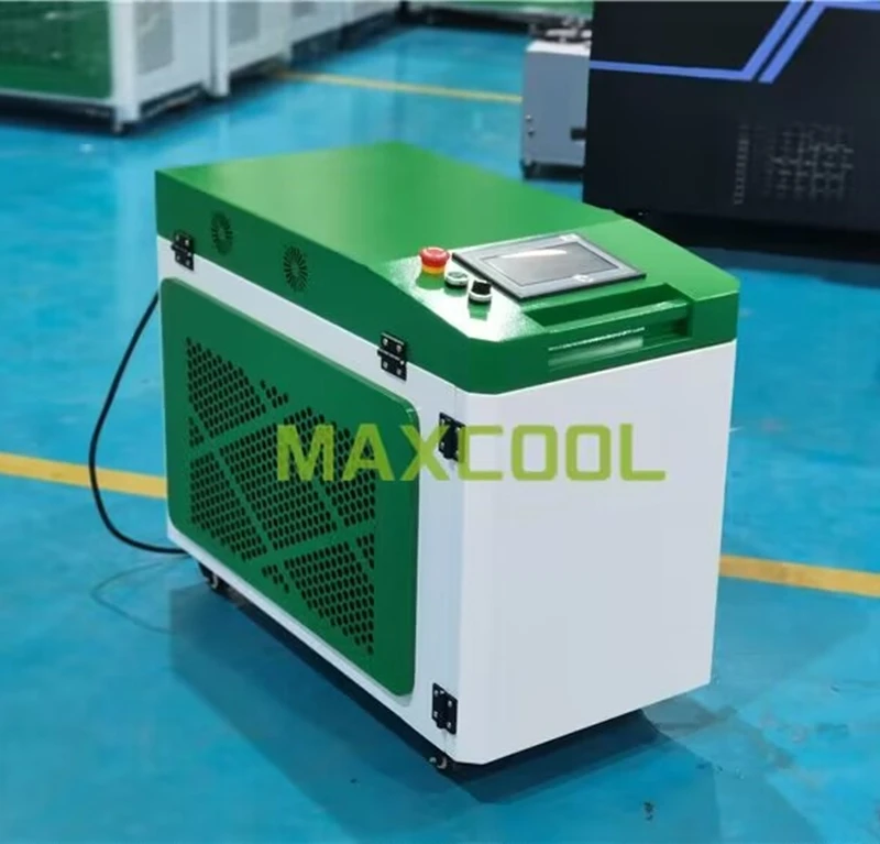 Maxcool 3000W Laser Cleaning Machine Rust Removal Oil Dust Paint Remover Lazer Cleaner Mini Cabinet