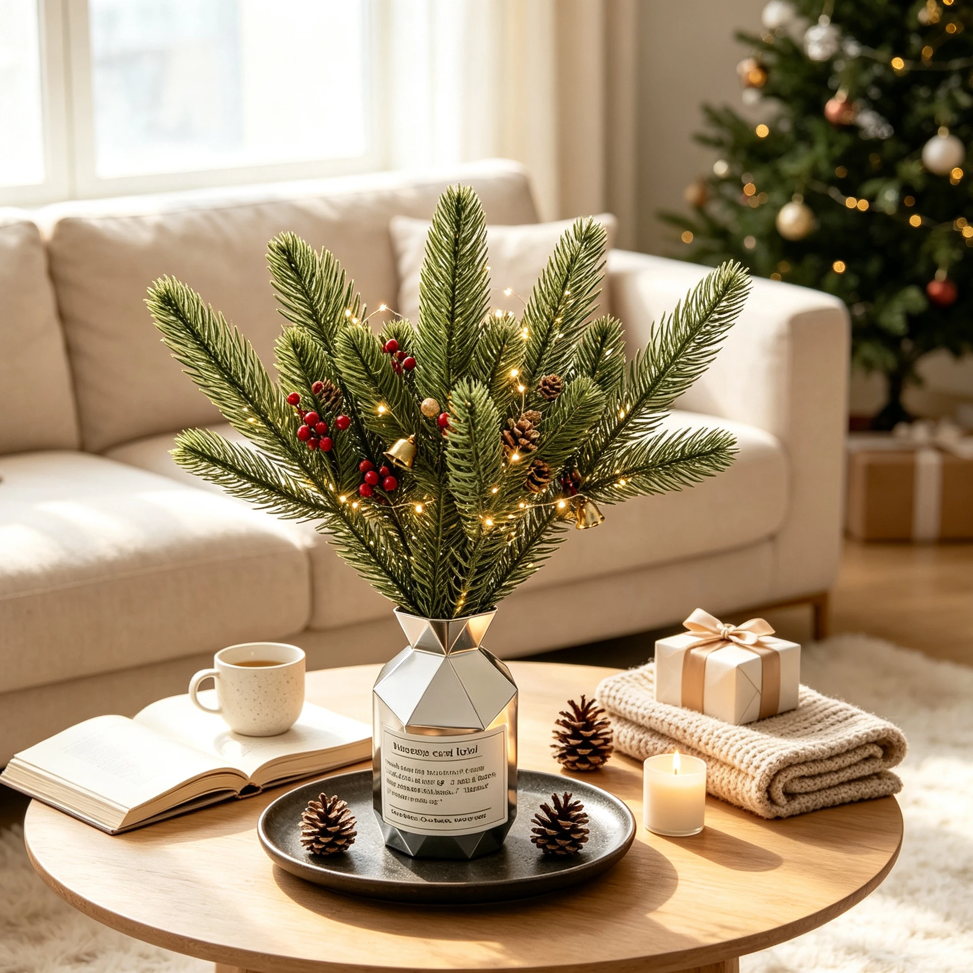 40/80Pcs plantas artificiales - Christmas Tree Artificial reseña y precio