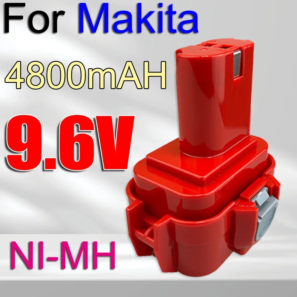 For Makita 9.6V 4800mah Replacement Battery  PA09 9120 9134 9135 9135A 9102 6207D 6222D 6261D 6207D Power Tool Battery