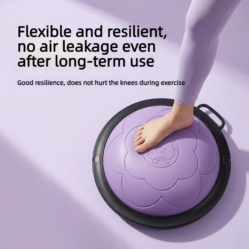 Bosu Ball Half Balance Ball Trainer Home Gym Yoga Pilates Core Workout Equipment